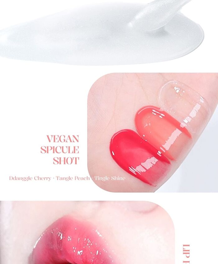 Mqny Vegan Spicule Shot Lip Plumper - 3 Colors - Tangle Peach