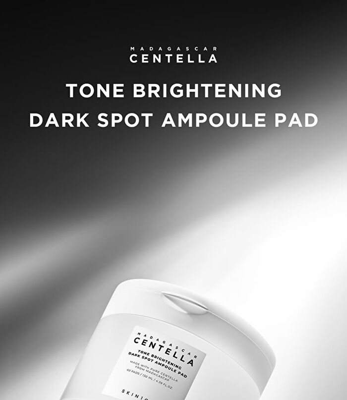 SKIN1004 Madagascar Centella Tone Brightening Dark Spot Ampoule Pad - 60 pads