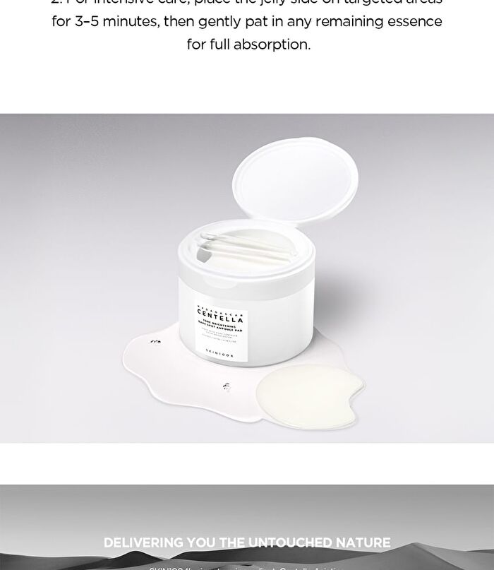 SKIN1004 Madagascar Centella Tone Brightening Dark Spot Ampoule Pad - 60 pads