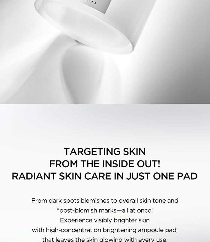 SKIN1004 Madagascar Centella Tone Brightening Dark Spot Ampoule Pad - 60 pads