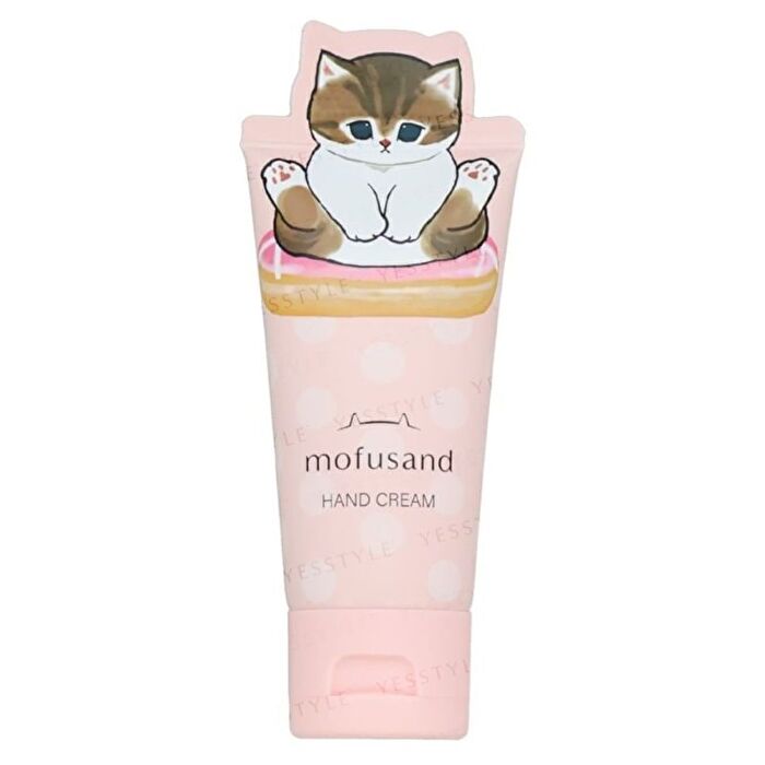 Mofusand Die-cut Hand Cream Pink - Wood & Rose - 50g