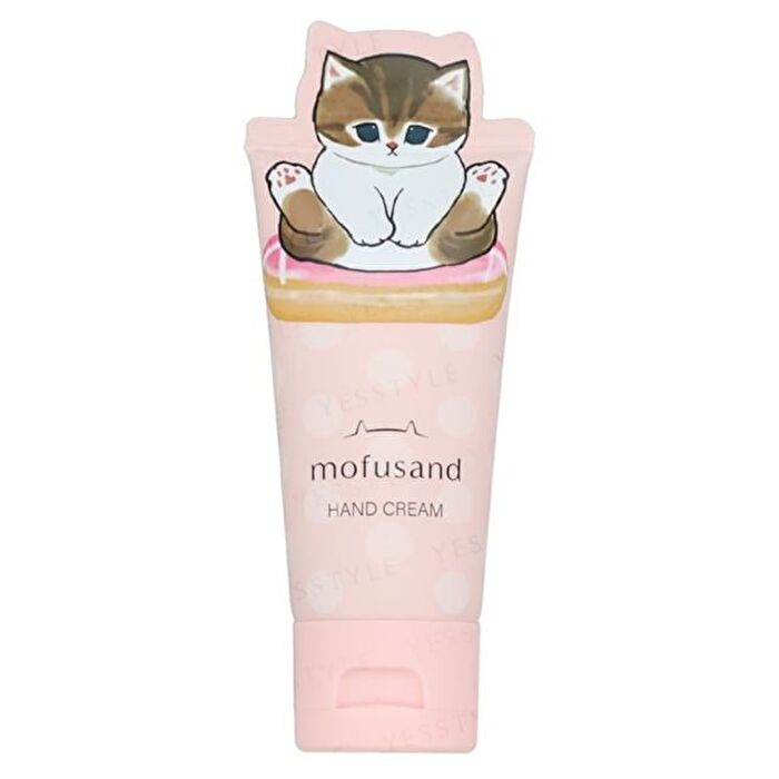 Mofusand Die-cut Hand Cream Pink - Wood & Rose - 50g