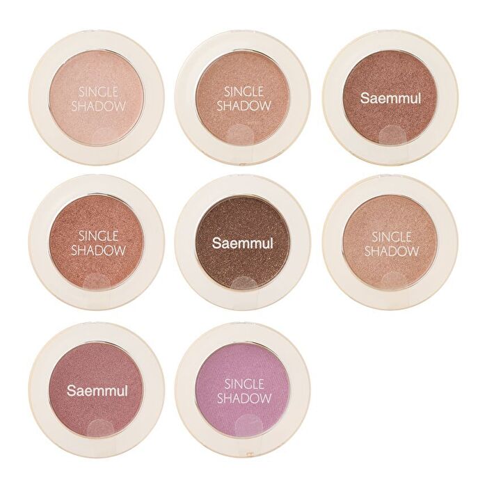 Saemmul Single Shadow Shimmer - 9 Colors - 2025 Version - #WH01