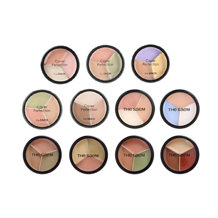 Cover Perfection Triple Pot Concealer - 11 Types - 2025 Version - #09 Fair