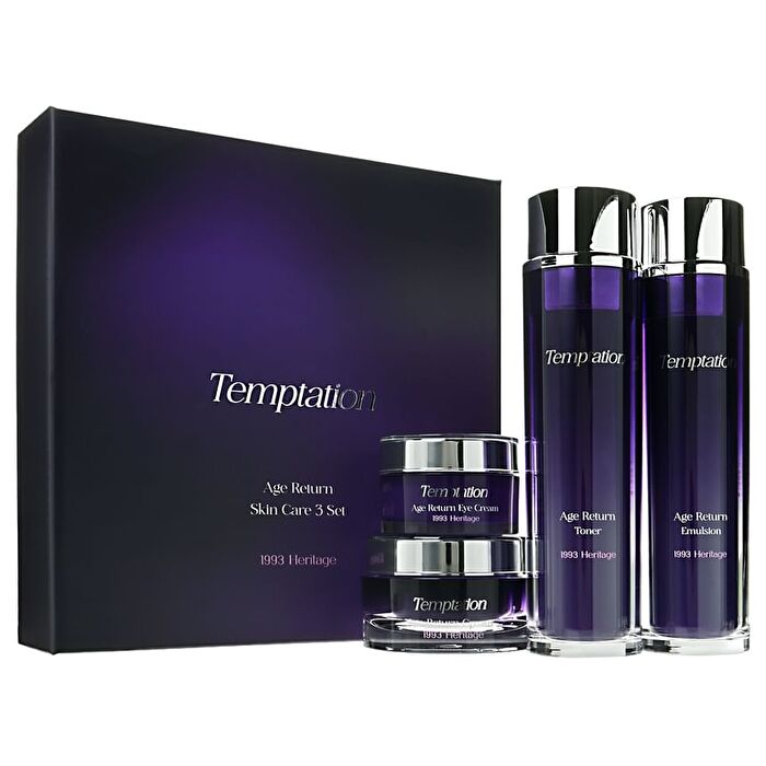 Temptation Age Return Skin Care 3 Set - 4 pcs