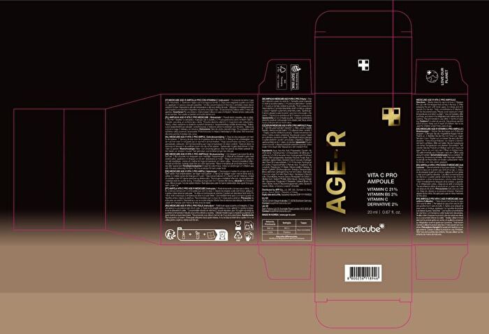 AGE-R Vita C Pro Ampoule (EU/UK Packaging) - 20ml