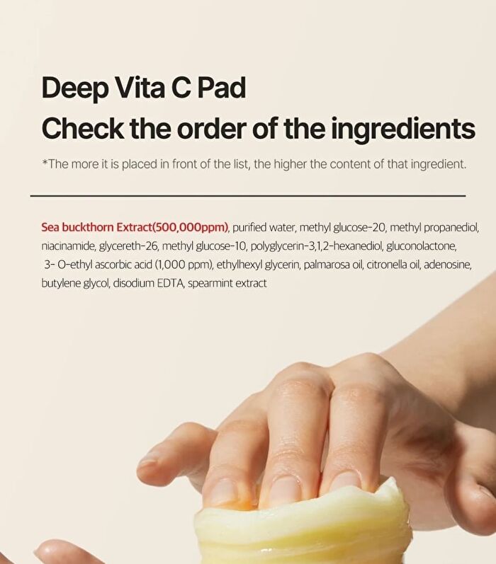 Deep Vita C Pad (EU/UK Packaging) - 70 pads