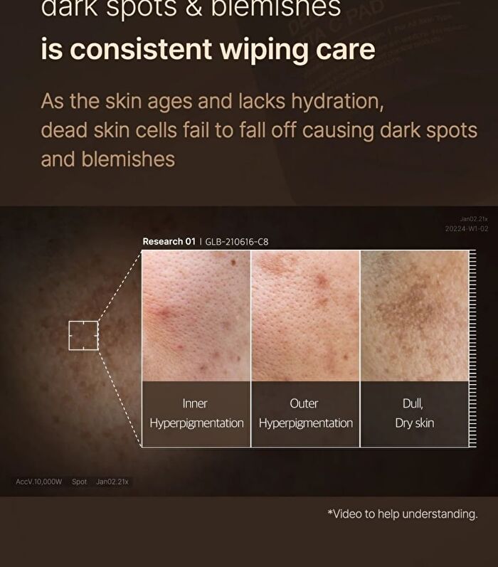 Deep Vita C Pad (EU/UK Packaging) - 70 pads