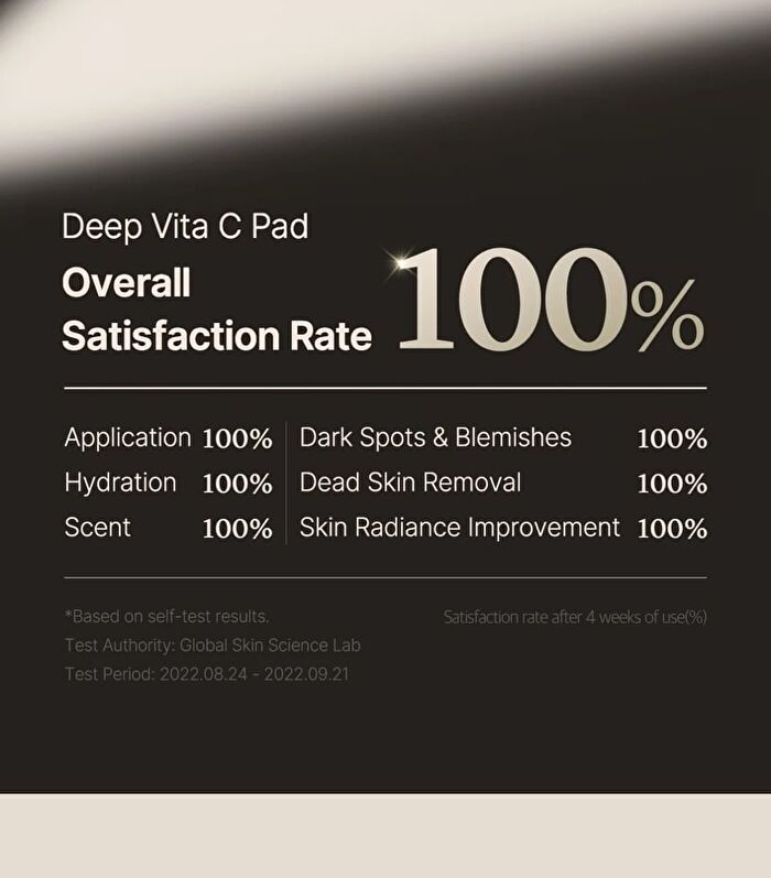 Deep Vita C Pad (EU/UK Packaging) - 70 pads