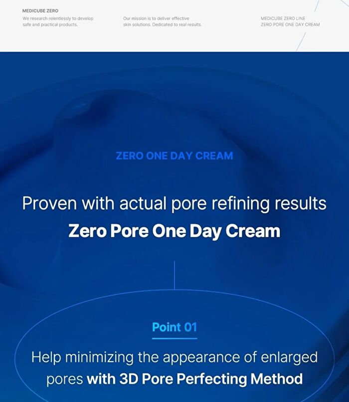 Zero Pore One Day Cream (EU/UK Packaging) - 50ml