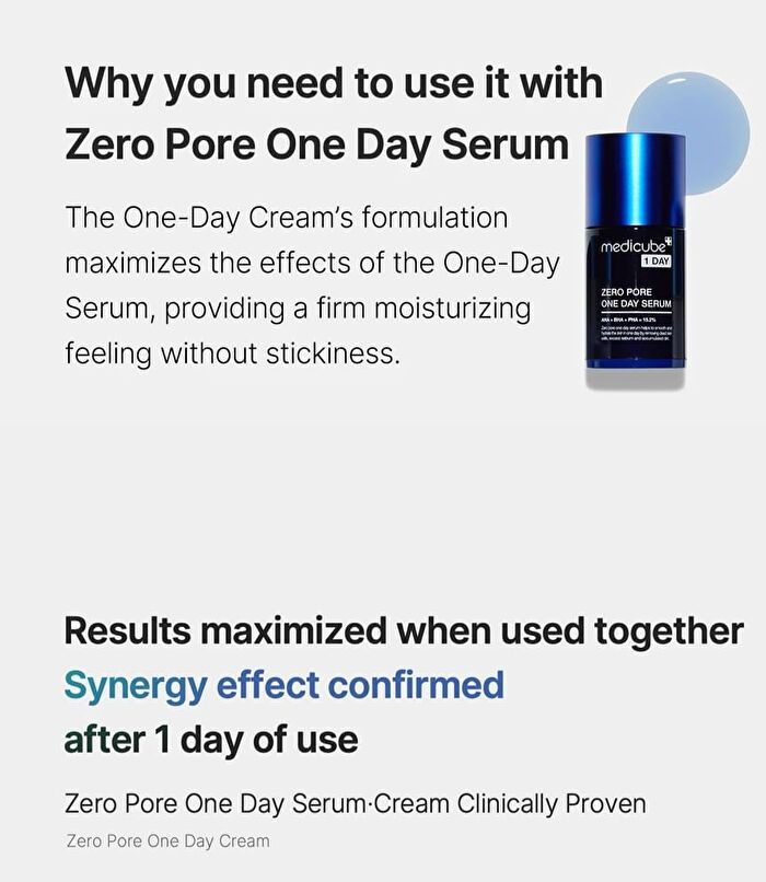 Zero Pore One Day Cream (EU/UK Packaging) - 50ml