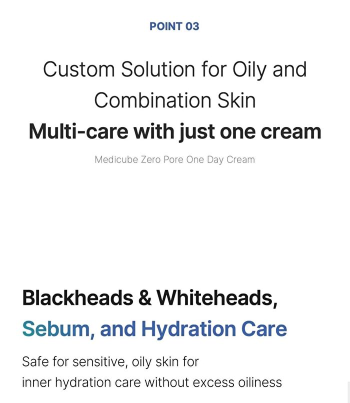 Zero Pore One Day Cream (EU/UK Packaging) - 50ml
