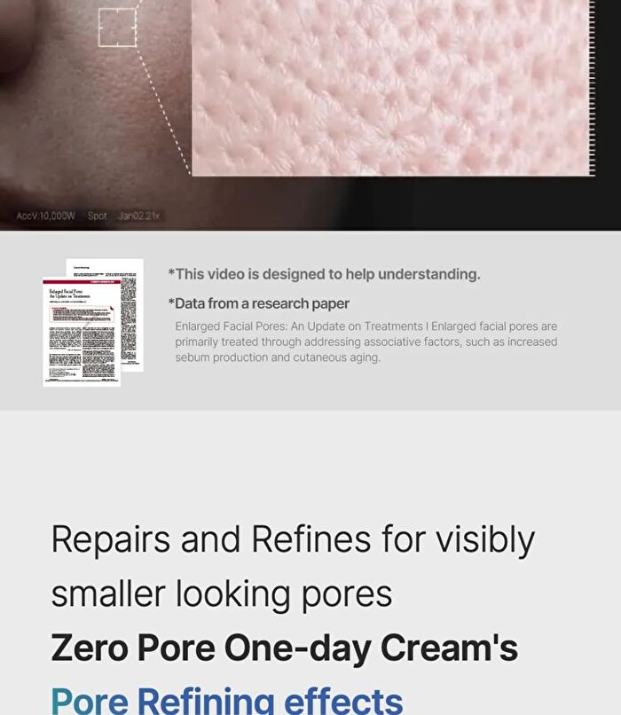 Zero Pore One Day Cream (EU/UK Packaging) - 50ml