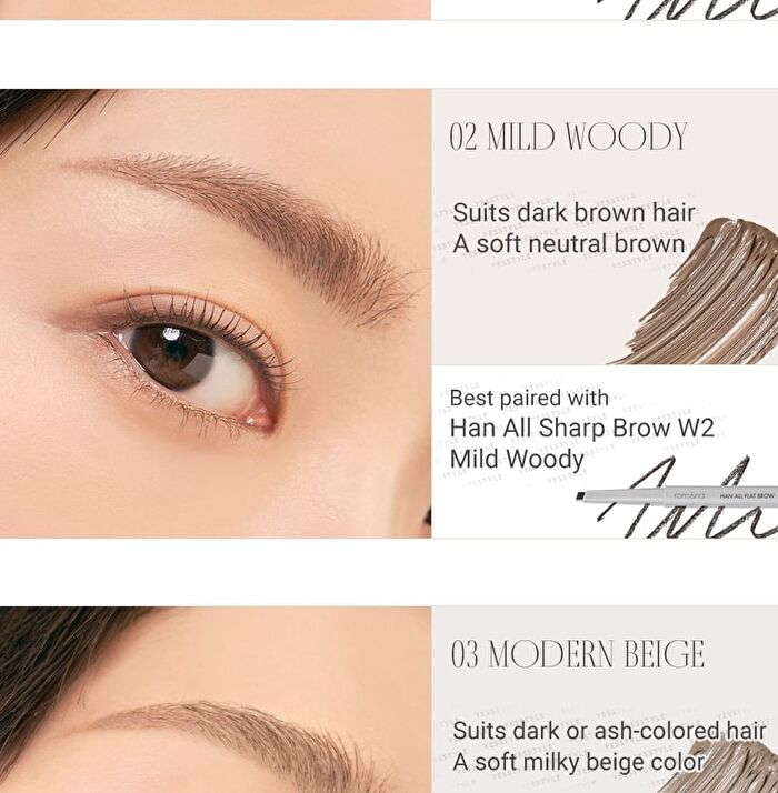 romand Han All Brow Cara - 9 Colors - #08 Moon Grey