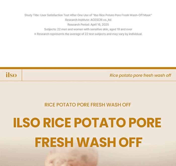 Rice Potato Pore Fresh Wash Off - 150g