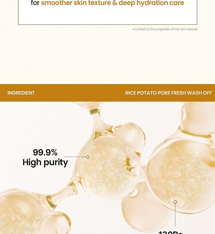 Rice Potato Pore Fresh Wash Off - 150g