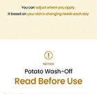 Rice Potato Pore Fresh Wash Off - 150g