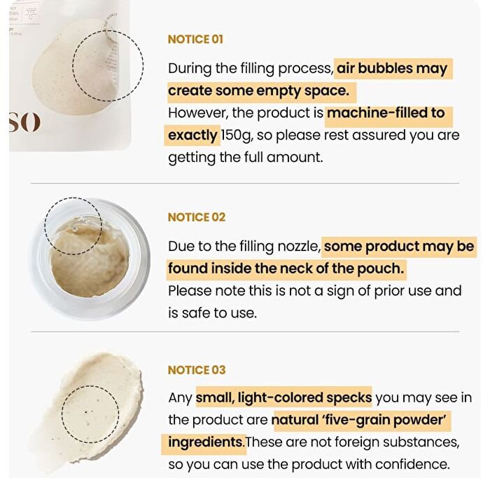 Rice Potato Pore Fresh Wash Off - 150g