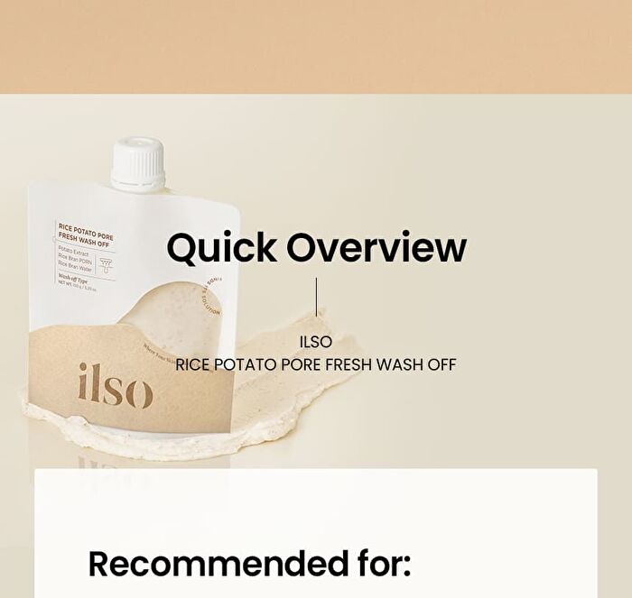 Rice Potato Pore Fresh Wash Off - 150g