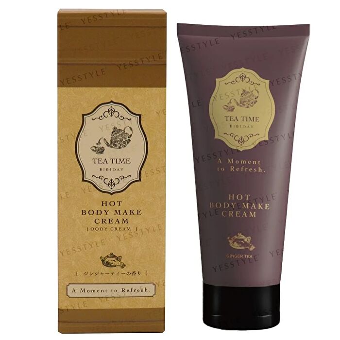 BIBIDAY Tea Time Hot Body Make Cream - Ginger Tea - 100g