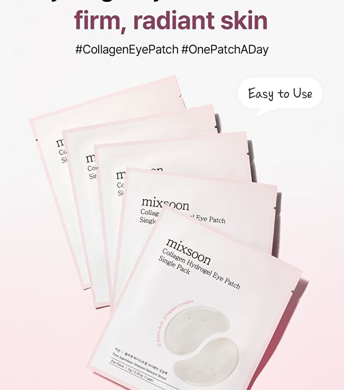 mixsoon Collagen Hydrogel Eye Patch Single Pack Set - 5 pairs
