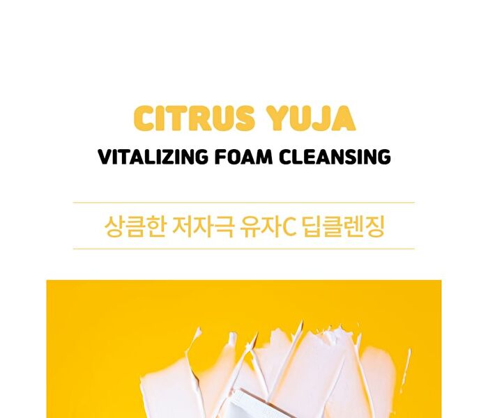 Citrus Yuja Vitalizing Foam Cleansing - 100ml