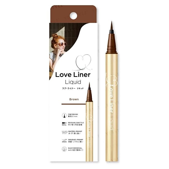 Msh Love Liner Liquid Eyeliner R5 - Rose Brown
