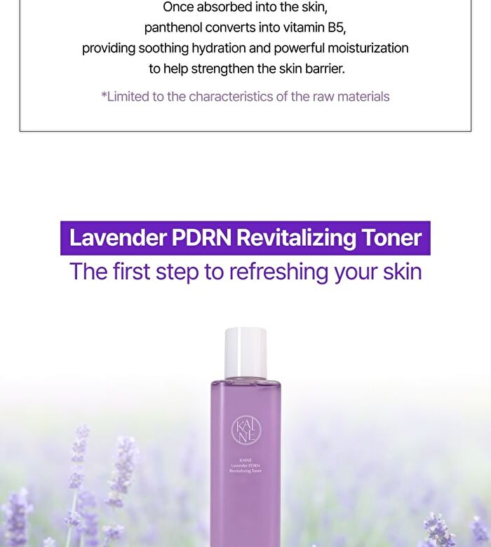 Kaine Lavender PDRN Revitalizing Toner - 300ml