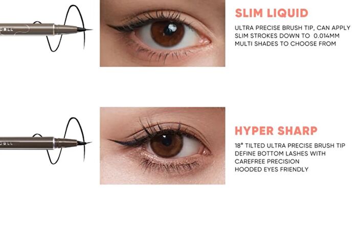 Ink Glider Longlasting Liquid Eyeliner - #Black -  0.5 ml