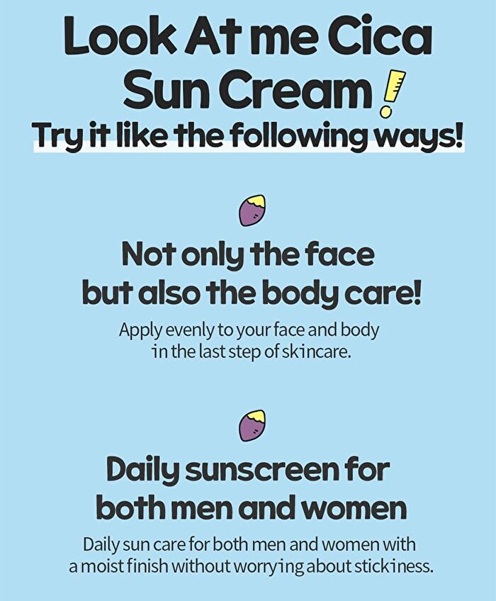 esfolio Look At Me Cica Sun Cream KAKAO FRIENDS Edition - 30g