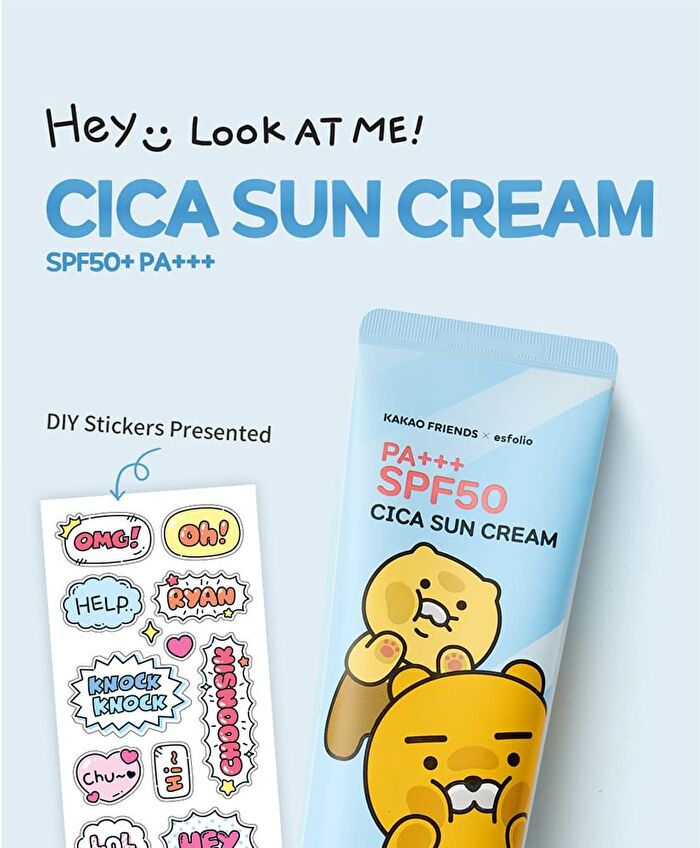 esfolio Look At Me Cica Sun Cream KAKAO FRIENDS Edition - 30g