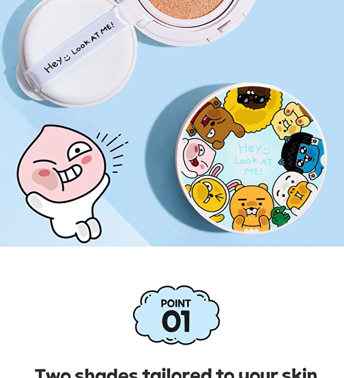 esfolio Look At Me Soothing Sun Cushion KAKAO FRIENDS Edition - 2 Colors - Beige