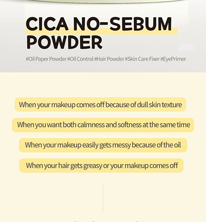 esfolio Look At Me Cica No-Sebum Powder KAKAO FRIENDS Edition - 5g