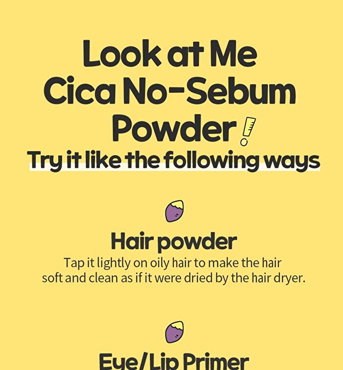 esfolio Look At Me Cica No-Sebum Powder KAKAO FRIENDS Edition - 5g