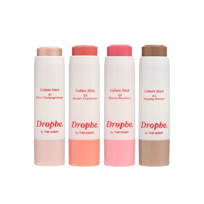 Dropbe. Colors Stick - 4 Colors - #02 Blusher Peachmoon