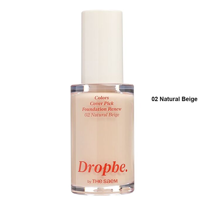 Dropbe. Colors Cover Pick Foundation Renew - 2 Colors - #02 Natural Beige