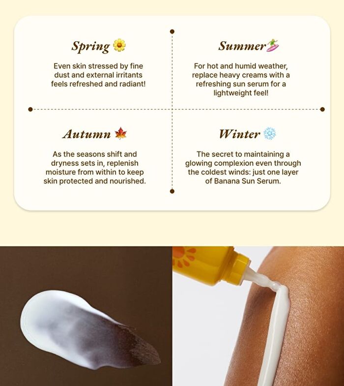 Niacinamide Banana Sun Serum - 40ml