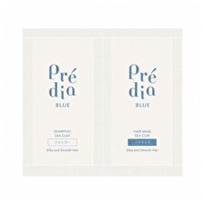 Predia Blue Shampoo & Hair Mask Sea Clay Sachet Set - 15ml + 17g