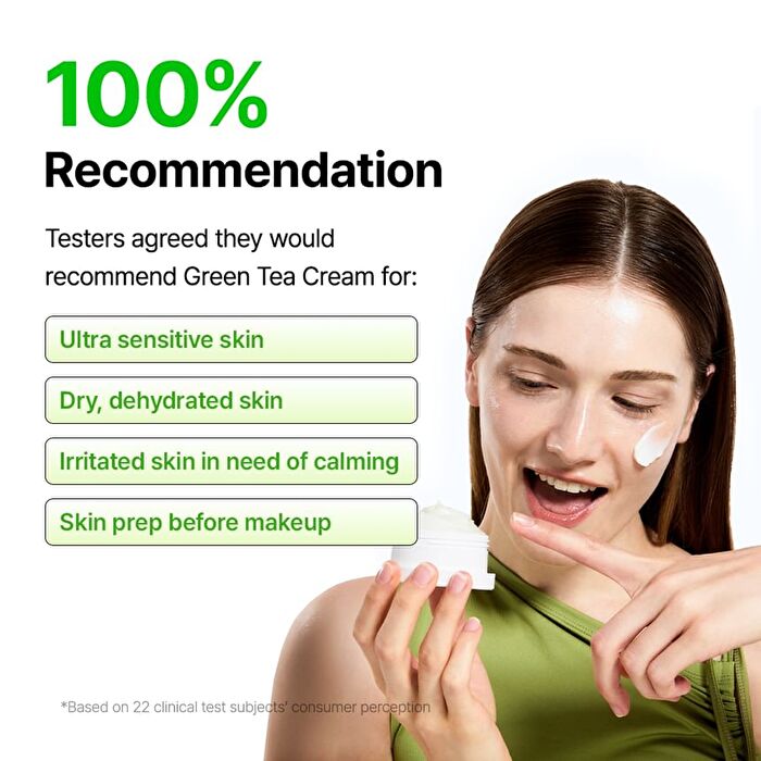 Green Tea & Ceramide Barrier Cream - 50g