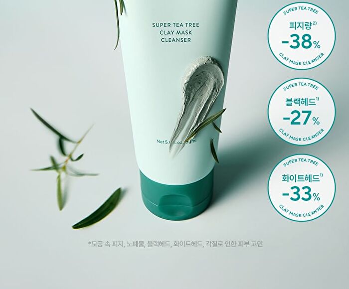 Aromatica Super Tea Tree Clay Mask Cleanser - 150ml