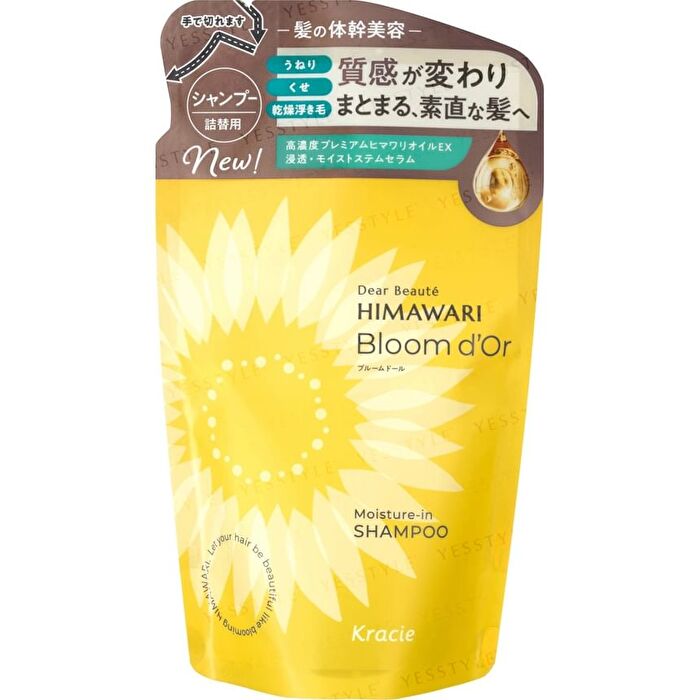 Dear Beaute Himawari Bloom d\'Or Moisture In Shampoo Refill - 330ml