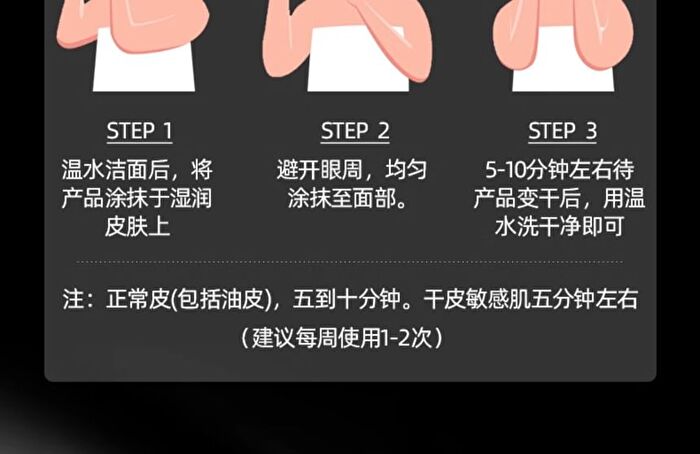 Purifying and Oil-Control Black Mud Mask - 5g