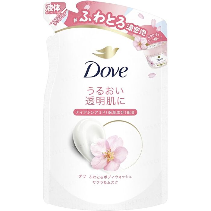 Fluffy Body Wash Refill - Osmanthus 340g