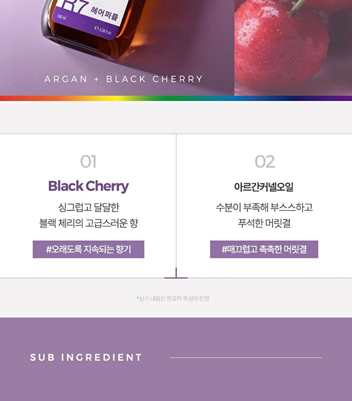Rainbow Perfume Hair Serum - 7 Types - R2