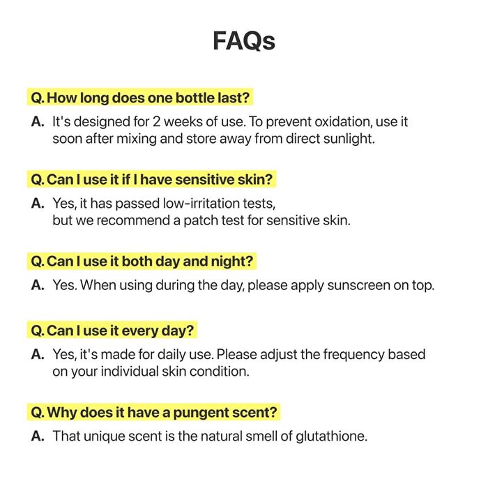 numbuzin No.5 Glutathione TXA Advanced Dark Spot Ampoule Concentrate - 10.7g