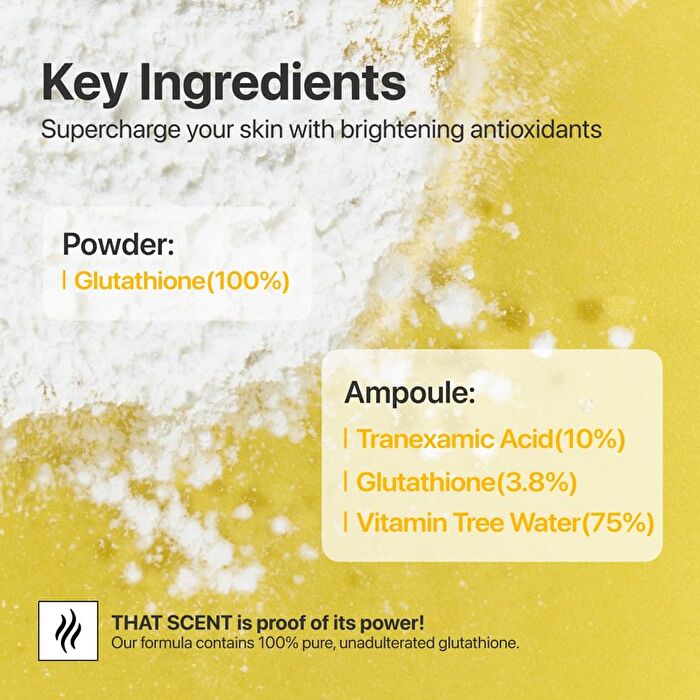 numbuzin No.5 Glutathione TXA Advanced Dark Spot Ampoule Concentrate - 10.7g