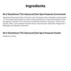 numbuzin No.5 Glutathione TXA Advanced Dark Spot Ampoule Concentrate - 10.7g