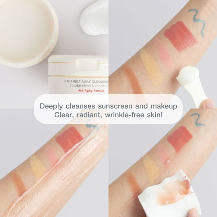 3-In-1 Melt Away Cleansing Balm - 60ml