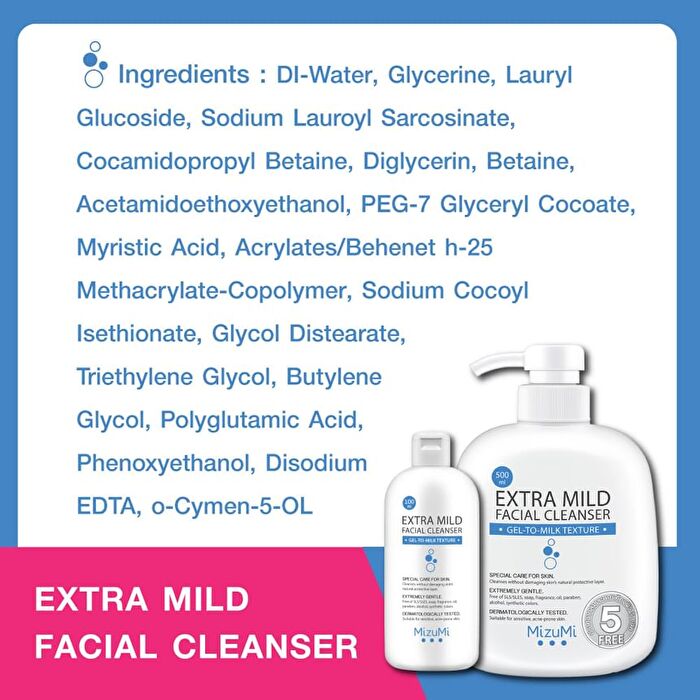 Extra Mild Facial Cleanser - 500ml