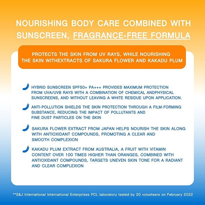 UV Bright Body Serum Fragrance Free+ - 180ml